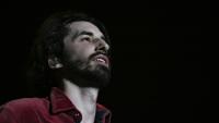 Le rappeur Antoine Valentinelli, alias Lomepal, lors d'un  festival à Vincennes près de Paris le 4 juin 2023