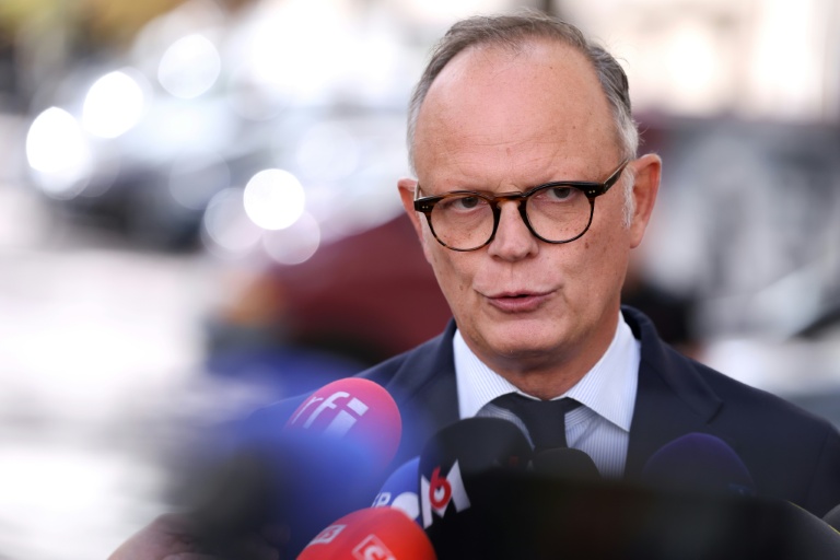 Le président d'Horizons Edouard Philippe le 18 septembre 2026 à Paris
