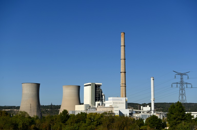 La centrale thermique de Provence, à Gardanne, le 26 octobre 2021