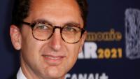 Maxime Saada, président de Canal+, à l'Olympia à Paris, le 12 mars 2021