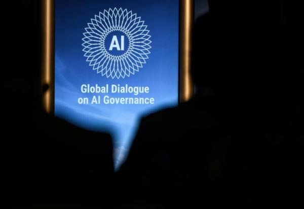 Au cours du premier Dialogue mondial sur la gouvernance de l'Intelligence artificielle, à Genève le 6 juillet 2026
