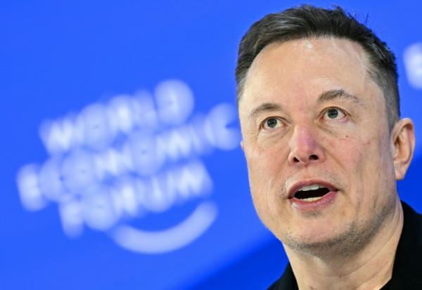 Elon Musk, le 22 janvier 2026 à Davos 