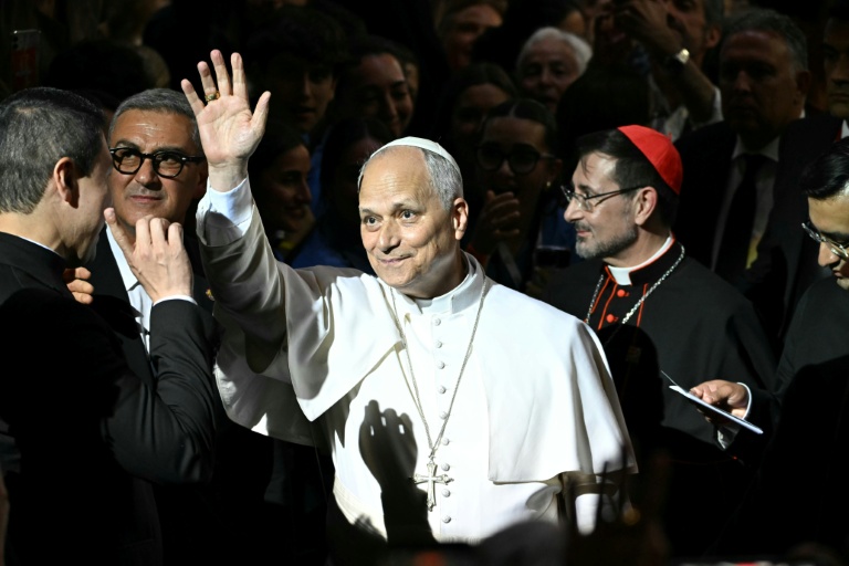 Le pape Léon XIV au Movistar Arena de Madrid, Espagne, le 7 juin 2026