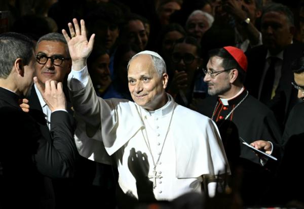 Le pape Léon XIV au Movistar Arena de Madrid, Espagne, le 7 juin 2026