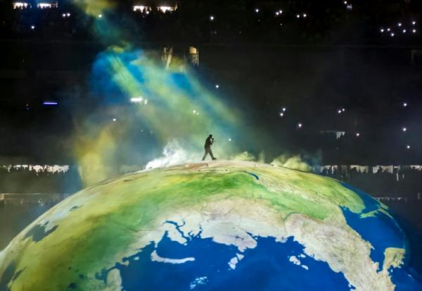 Le rappeur américain Kanye West en concert à Istanbul, en Turquie, le 30 mai 2026