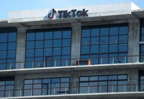 Bureaux TikTok, le 23 janvier 2026, à Culver City, en Californie. 