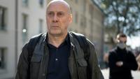 Alain Soral à Lausanne dans le canton de Vaud en Suisse le 27 septembre 2023