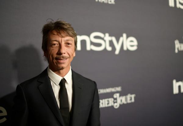 Le styliste et grand couturier italien Pierpaolo Piccioli assiste à la cérémonie annuelle des "InStyle Awards" à Los Angeles, en Californie, le 23 octobre 2017