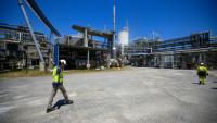 Usine de Saint-Gaudens, en Haute-Garonne, de Fibre Excellence, groupe papetier en difficulté, le 18 juin 2026. 