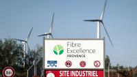 Lentrée du site de Fibre Escellence à Tarascon, le 14 avril 2026 dans les Bouches-du-Rhône