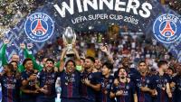 Le Paris SG a remporté la Supercoupe d'Europe en battant Tottenham aux tirs au but le 13 août 2025 à Udine (Italie)
