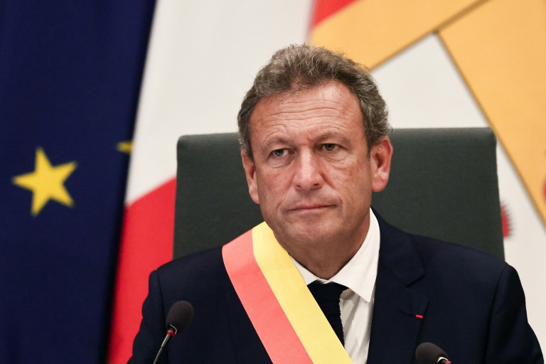 François de Canson est le nouveau président de la région Provence-Alpes-Côte d’Azur, à Marseille, le 12 octobre 2026