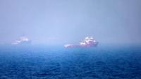 Des navires dans le détroit d'Ormuz, au large de Khor Fakkan, aux Emirats arabes unis, le 13 juillet 2026
