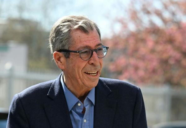 L'ancien maire LR de Levallois-Perret Patrick Balkany à Nanterre, le 4 avril 2023