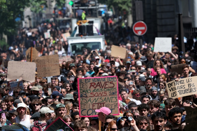 Manifestation pour défendre les 