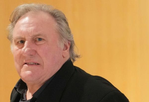 L'acteur français Gérard Depardieu au tribunal correctionnel de Paris le 26 mars 2025.