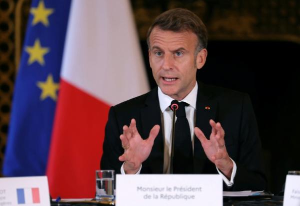 Le président de la République Emmanuel Macron à Paris le 9 octobre 2025