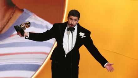 Bad Bunny lors de la 68e édition des Grammy Awards à Los Angeles le 1er février 2026