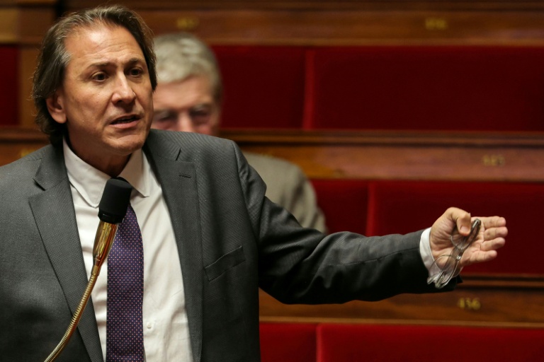Le député PS Jérôme Guedj à l'Assemblée nationale à Paris le 4 décembre 2025
