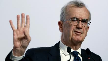 Le gouverneur de la Banque de France François Villeroy de Galhau à Paris le 19 mai 2026