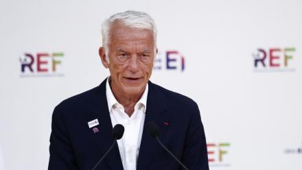 Le président du Medef Patrick Martin, à Paris, le 28 août 2025