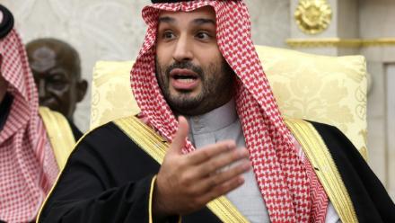 Le prince héritier saoudien Mohammed ben Salmane à Washington, le 18 novembre 2025