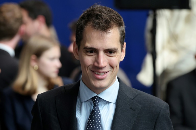 Le fondateur et patron de Mistral AI, Arthur Mensch, le 9 juillet 2025 à Londres