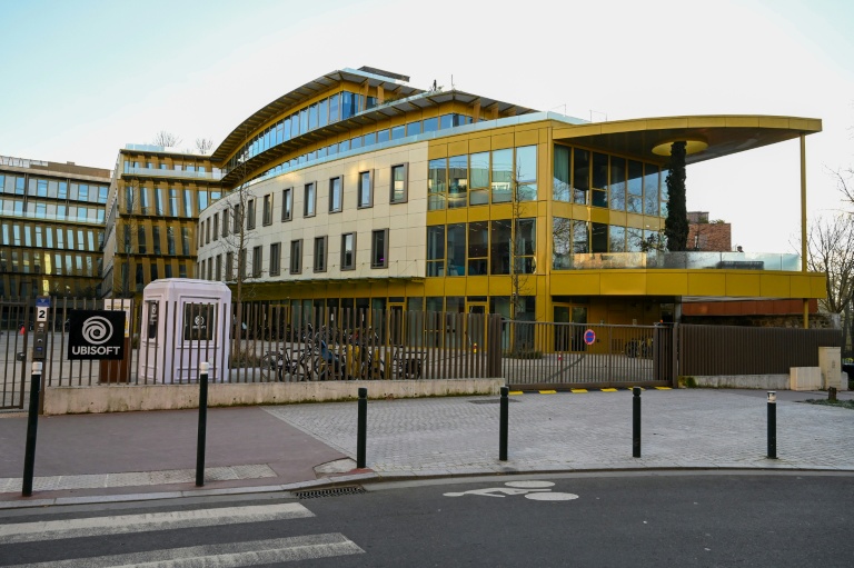 Les bureaux de la société française de jeux vidéo Ubisoft à Saint-Mandé, dans la banlieue est de Paris, le 14 janvier 2025