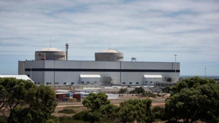 La centrale nucléaire de Koeberg, à environ 30 km au nord du Cap, en Afrique du Sud, le 6 février 2024
