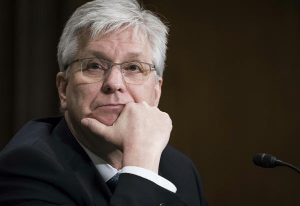 Le gouverneur Christopher Waller, le  13 février 2020 ià Washington