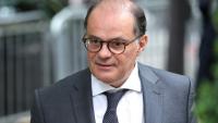 Le gouverneur de la Banque de France, Emmanuel Moulin, au Pavillon Gabriel, à Paris, le 9 juin 2026.