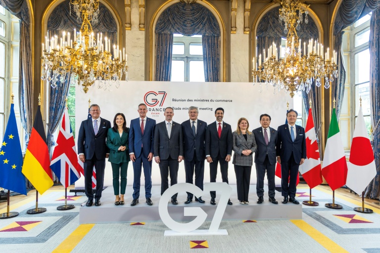 Les ministres du Commerce du G7 réunis à Paris le 6 mai 2026  