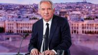 Le Premier ministre François Bayrou sur le plateau du JT de 20H sur TF1, le 10 juin 2025 à Boulogne-Billancourt, près de Paris