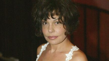la comédienne Isabelle Mergault, le 15 septembre 2003 à Paris     