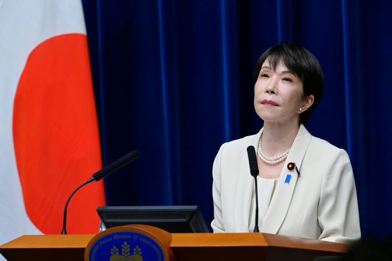 La Première ministre Sanae Takaichi, le 27 juillet 2026 à Tokyo