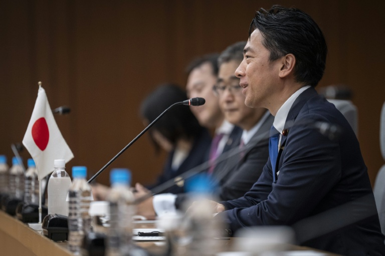 Le ministre japonais de la Défense Shinjiro Koizumi, le 24 juin 2026 à Tokyo