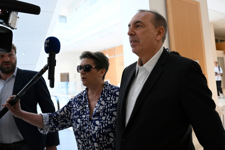 Jean-Marc Morandini au trinunal de Paris, le 13 juin 2023
