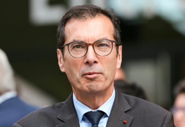 Jean-Pierre Farandou le 25 septembre 2024 à Strasbourg