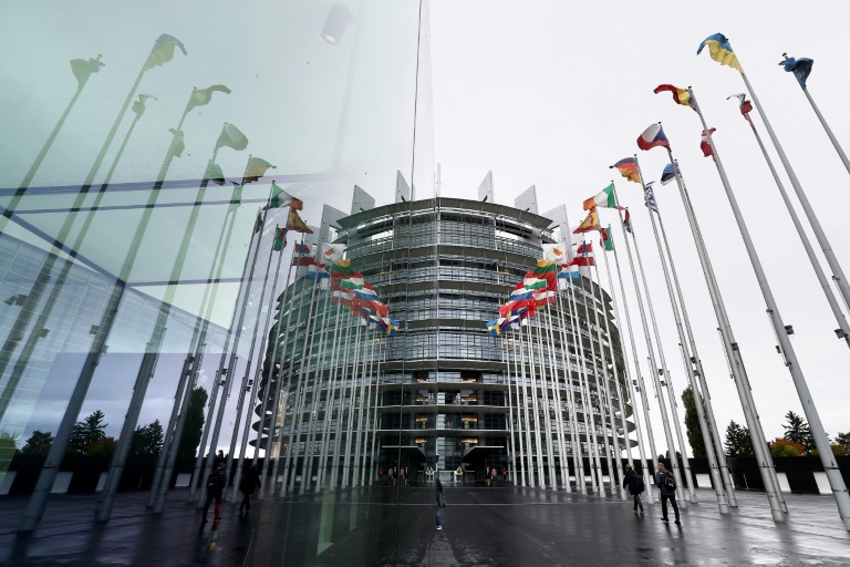 Le Parlement européen à Strasbourg, le 21 octobre 2025