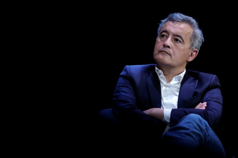 Le ministre de la Justice Gérald Darmanin à Paris, le 11 avril 2026