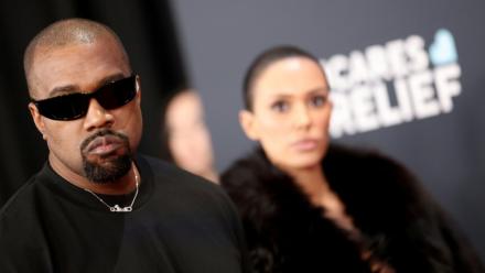 Le rappeur américain Kanye West lors de la 67e édition des Grammy Awards, le 2 février 2025 à Los Angeles, en Californie