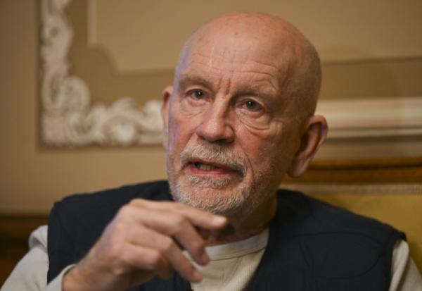L'acteur américain John Malkovich, à Sofia, le 6 novembre 2024 en Bulgarie