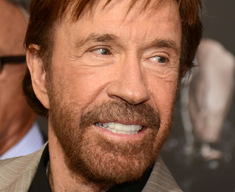 L'acteur américain Chuck Norris à Hollywood, le 15 août 2012 en Californie