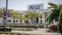 L’hôpital Nizamiye à Abuja, le 21 octobre 2026, après un cas confirmé de virus Ebola au Nigeria