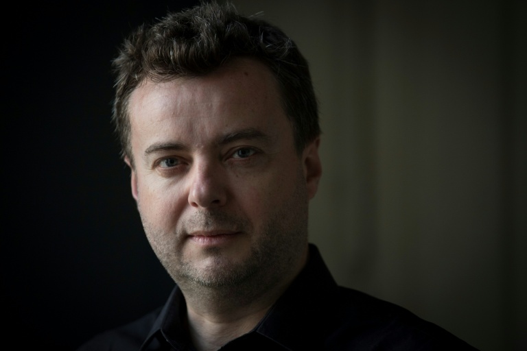 Le journaliste de France Inter Frédéric Pommier à Paris, le 25 mars 2019