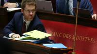 Le ministre français des Comptes publics David Amiel assiste au débat budgétaire à l'Assemblée nationale à Paris, le 14 octobre 2026