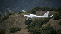 L'avion solaire SolarStratos à Sion, en Suisse, le 8 août 2025