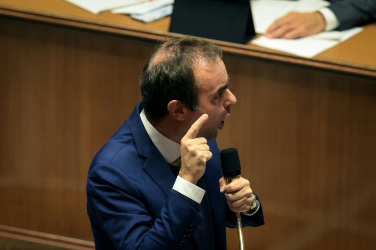 Le Premier ministre Sébastien Lecornu, le 31 octobre 2025 à l'Assemblée nationale à Paris