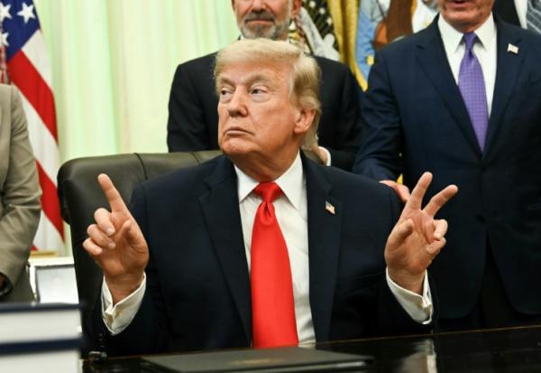 Donald Trump dans le bureau Ovale, le 11 juin 2026.