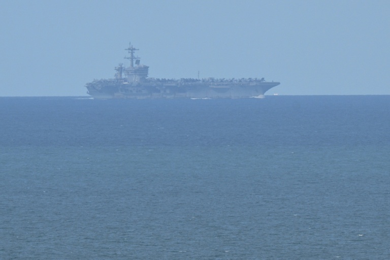 Le porte-avions américain USS Abraham Lincoln arrive en vue des côtes de Thaïlande, le 2 septembre 2026